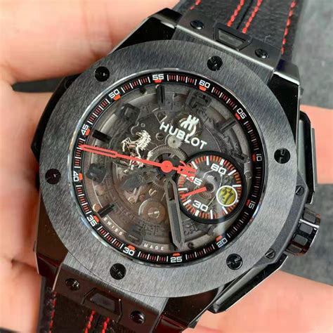 hublot bog bang ceramic bezel rwi|V6 new release: Hublot BIG BANG Ferrari .